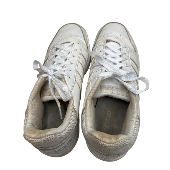 Adidas Mens White Sneakers Size 10.5 EU 44.2 Classic Style Casual Shoes C76 - Picture 3 of 9